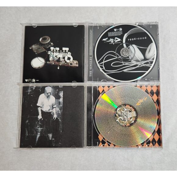 Staind The Singles 1996-2006 & Dysfunction Tested Rock CD Lot Pre-owned - Picture 3 of 4